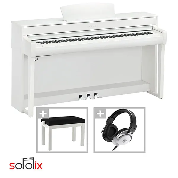 پیانو CLP-735 سفید