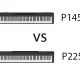 مقایسه پیانو دیجیتال یاماها-p145-p225