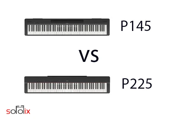 مقایسه پیانو دیجیتال یاماها-p145-p225