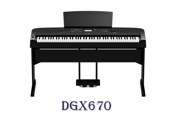 پیانو پرتابل یاماها- DGX670